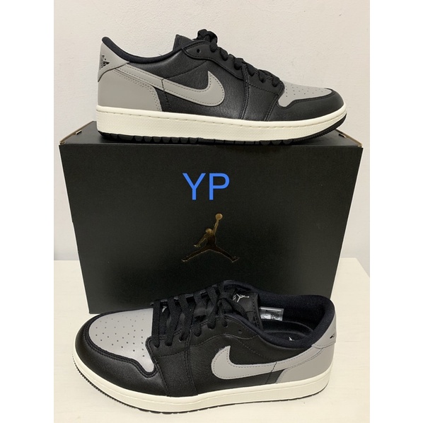 《YP》Air Jordan 1 Low Golf Shadow 黑灰 影子 低筒  DD9315-001