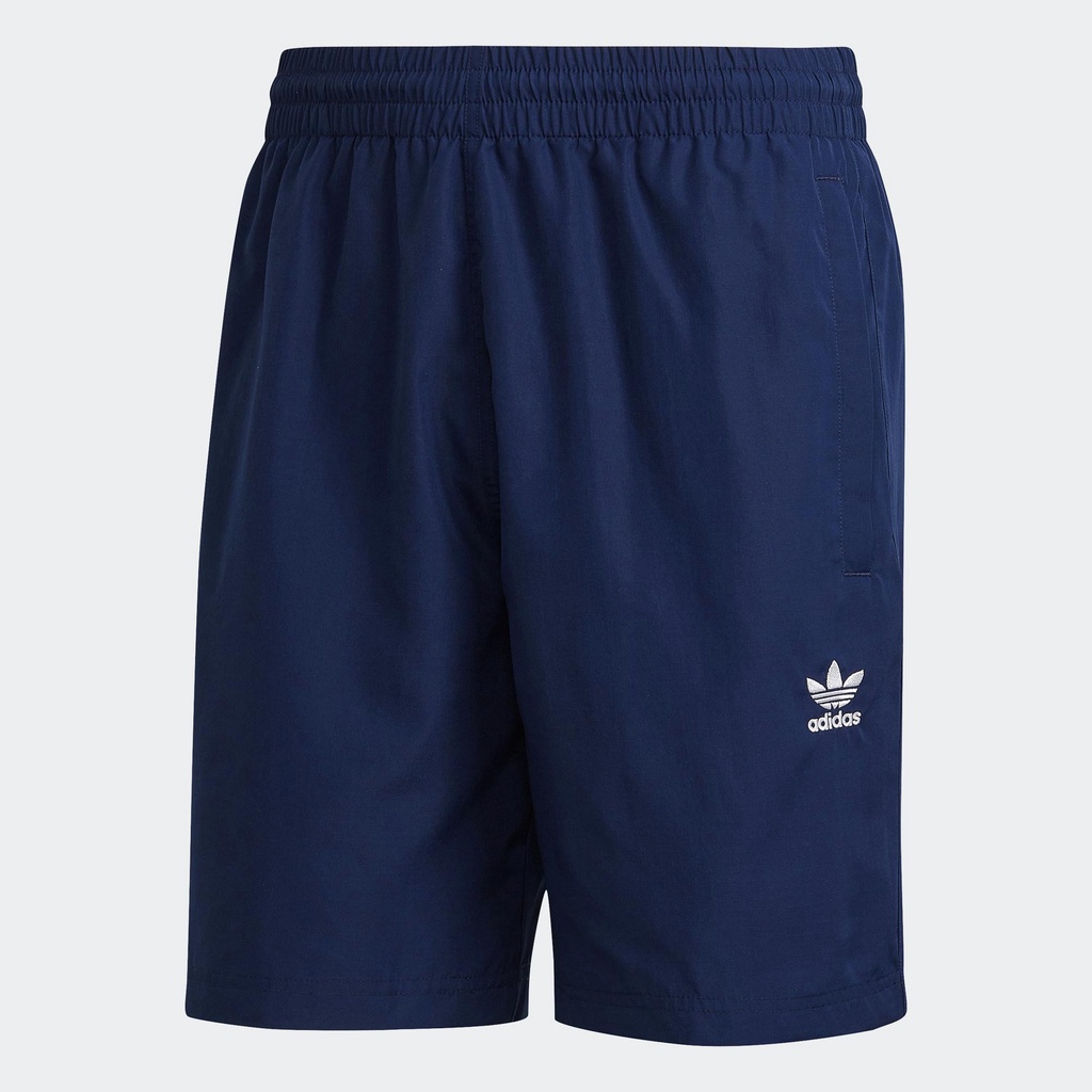 adidas 男子短褲  ADICOLOR  休閒 運動  藍- HL9390