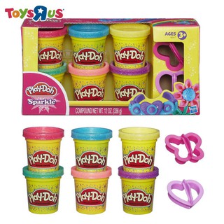 Play-Doh培樂多 閃亮黏土六色黏土組 ToysRUs玩具反斗城