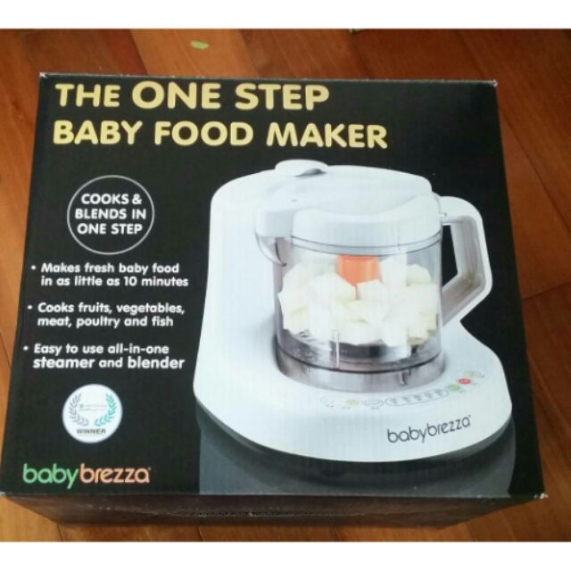 baby brezza嬰兒副食品蒸煮自動調理機