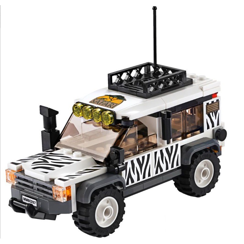 拆售 Lego City Safari Off Roader 樂高城市只賣野生動物園越野車無人偶 蝦皮購物