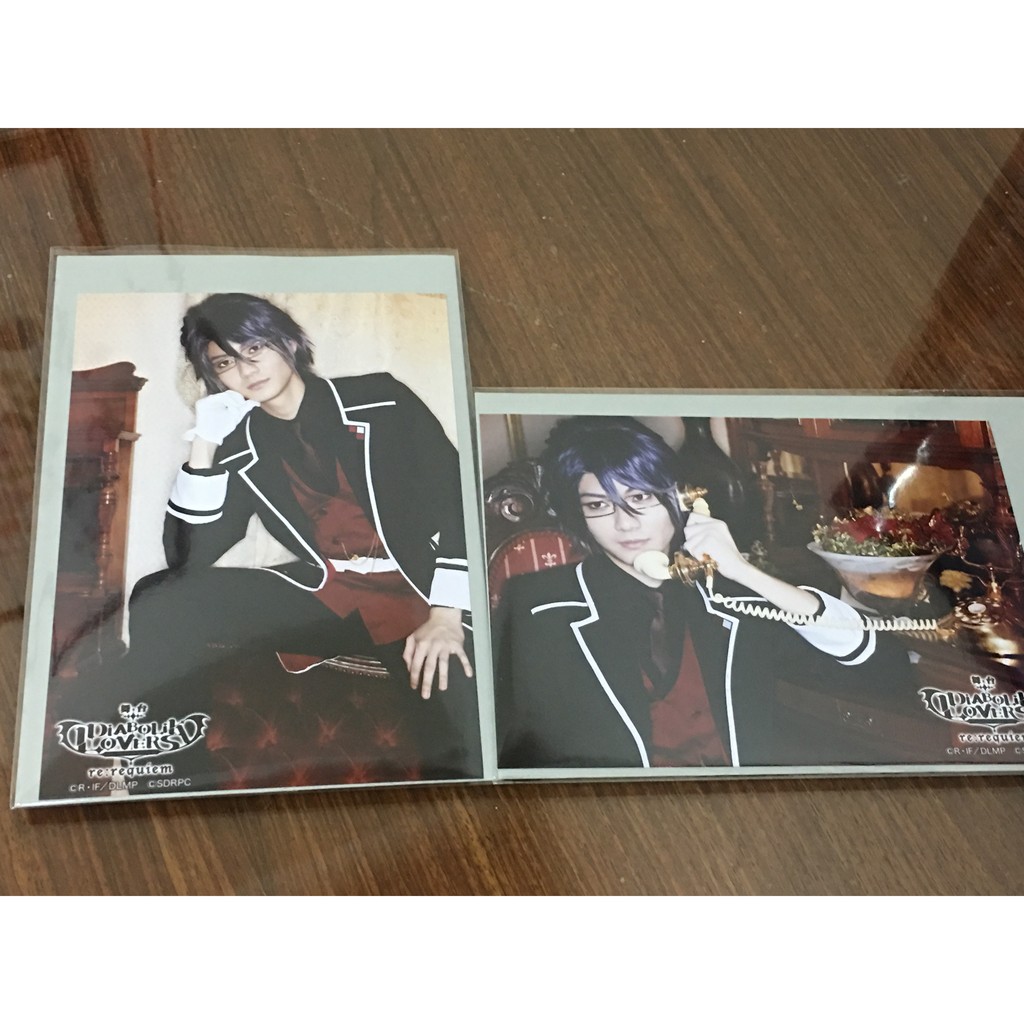 舞台diabolik Lovers Re Requiem 16 再演隨機生寫逆卷家女主叔父 蝦皮購物