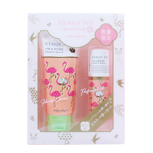 Momo小屋 Venus Spa 甜美系女孩香氛禮盒 護手霜60g 香氛膏5g 蝦皮購物