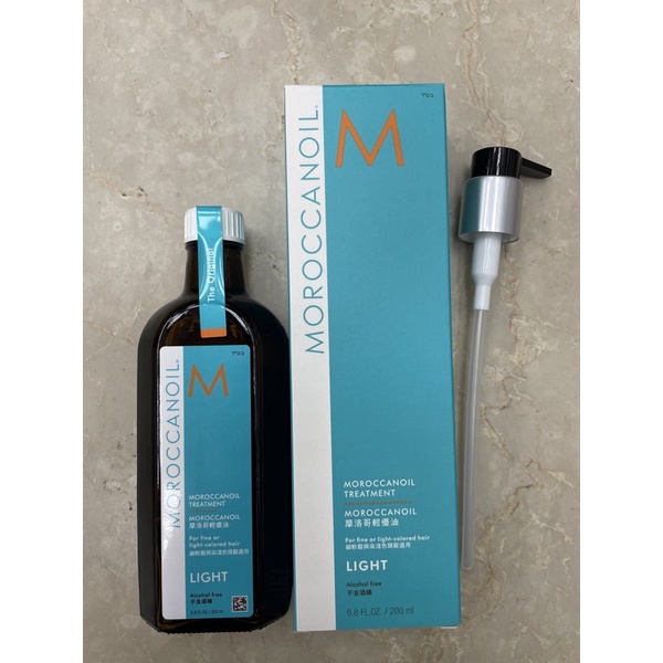 嘉賓美容百貨材料行-MOROCCANOIL摩洛哥輕優油200ML