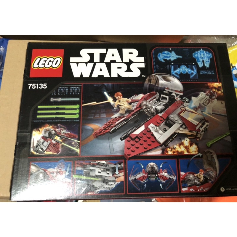 LEGO 樂高 積木 STAR WARS 星際大戰系列 Obi-Wan’s 絕地戰機 75135