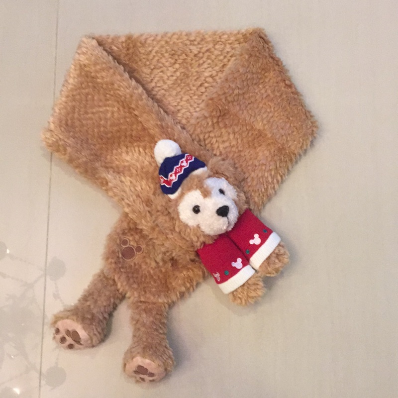 Duffy達菲熊圍巾 迪士尼樂園購買