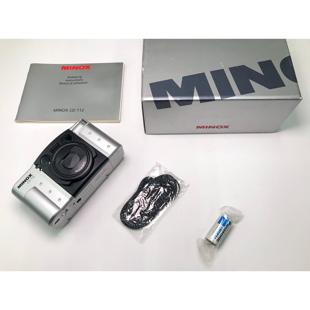 【獨家販售】全新免運 德國品牌 MINOX CD112 底片相機 復古相機 照相機 絕版