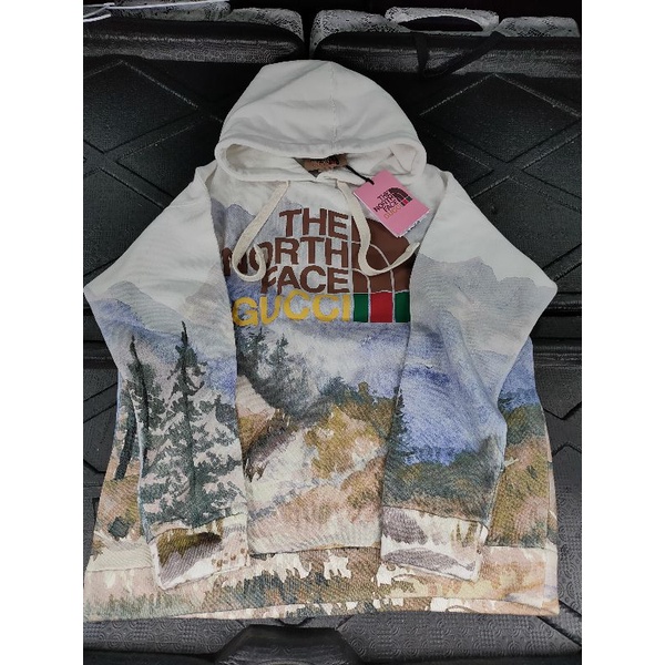 GUCCI  THE NORTH FACE 棉質厚帽T