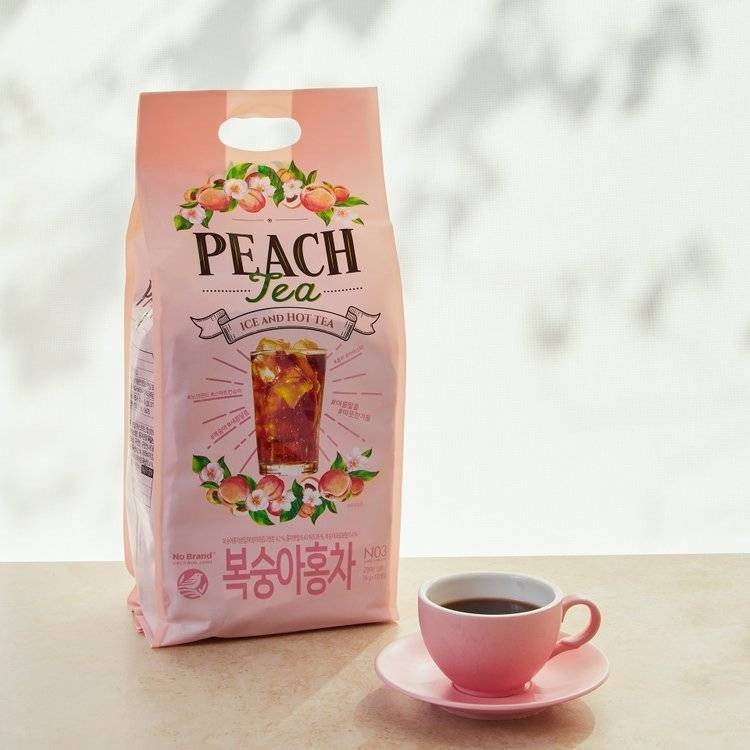 正韓韓國no Brand水蜜桃茶水果風味茶散裝 Peach Tea 蝦皮購物