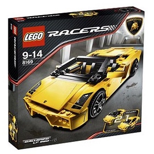 【GC】 LEGO 8169  Racers Lamborghini Gallardo LP 560-4 （二手）