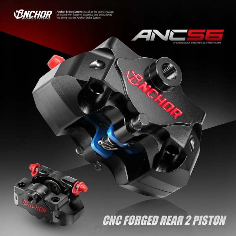 御前二輪機車精品 ✨銨科 ANCHOR ANC56 CNC 競技版 對二 輻射 卡鉗 moto3 饅頭 饅頭蟹 ✨