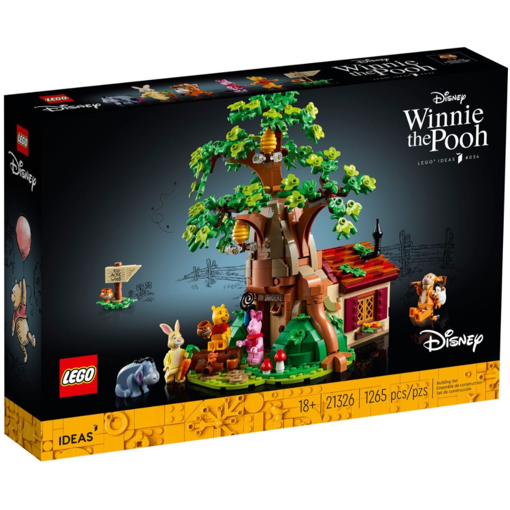 🧸現貨🧸樂高 21326 小熊維尼的家與朋友們 LEGO IDEAS Disney Winnie The Pooh