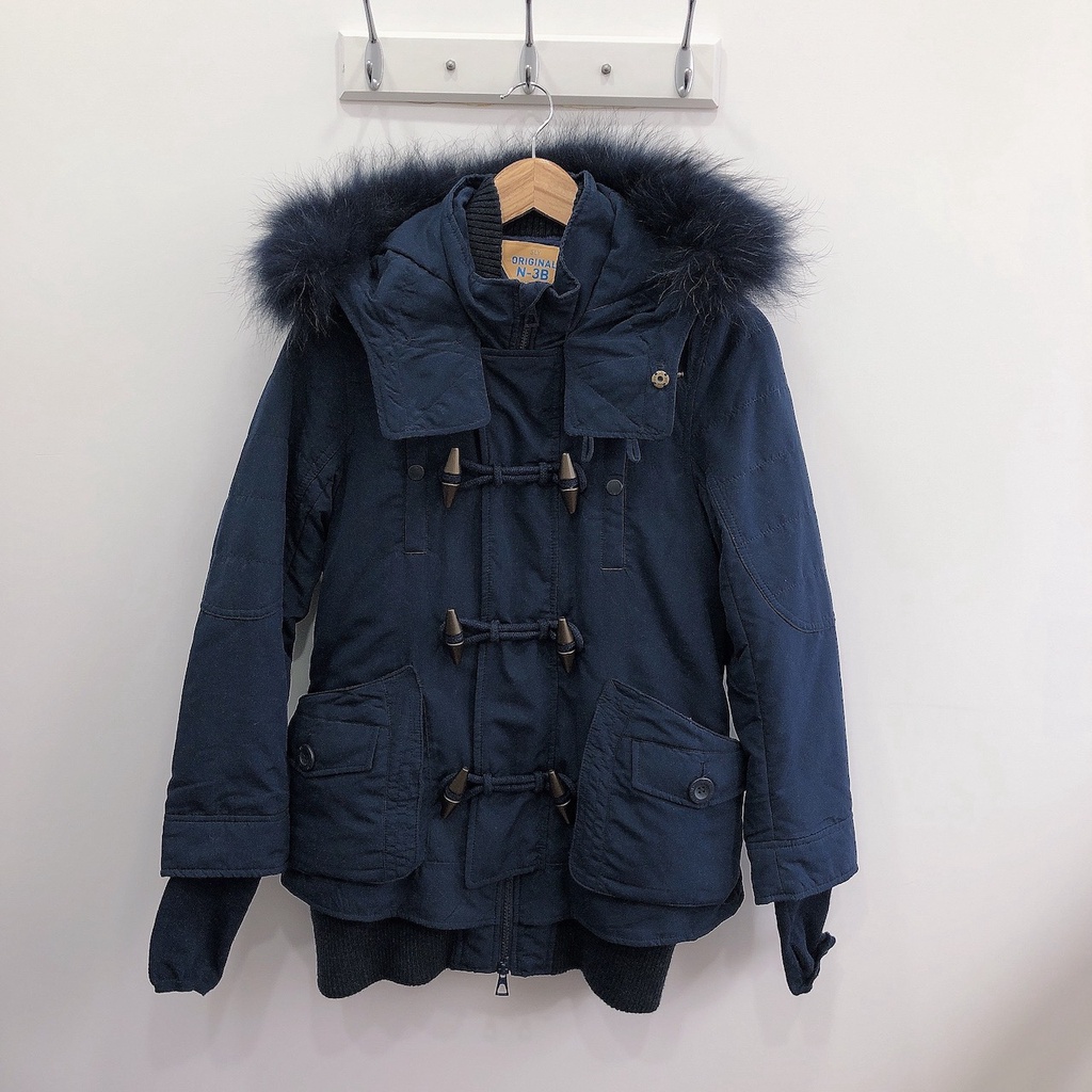 🔴日牌 SLY N3B 長版大衣 保暖外套 外套 內裡可拆