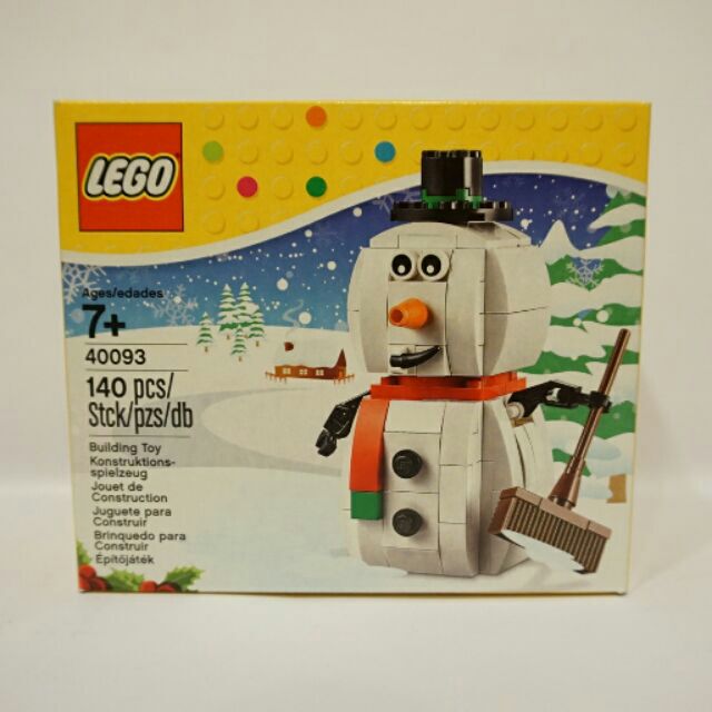 ☄樂高 LEGO 40093 聖誕節限定商品 聖誕雪人