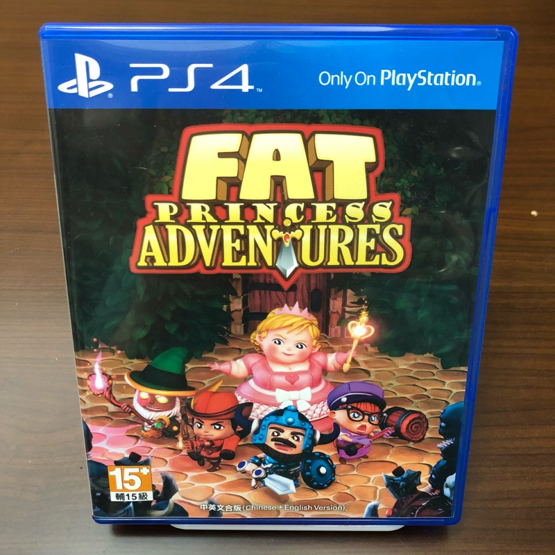 PS4遊戲片 - 胖公主 Fat Princess（中字、二手、無特典）