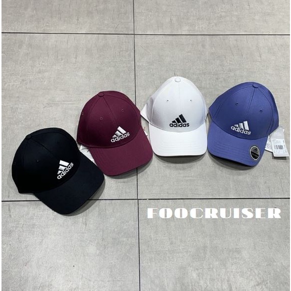 [ADIDAS] LOGO BASEBALL CAP 棒球帽 鴨舌帽 休閒 抗UV 基本款 FK0890 FK0891