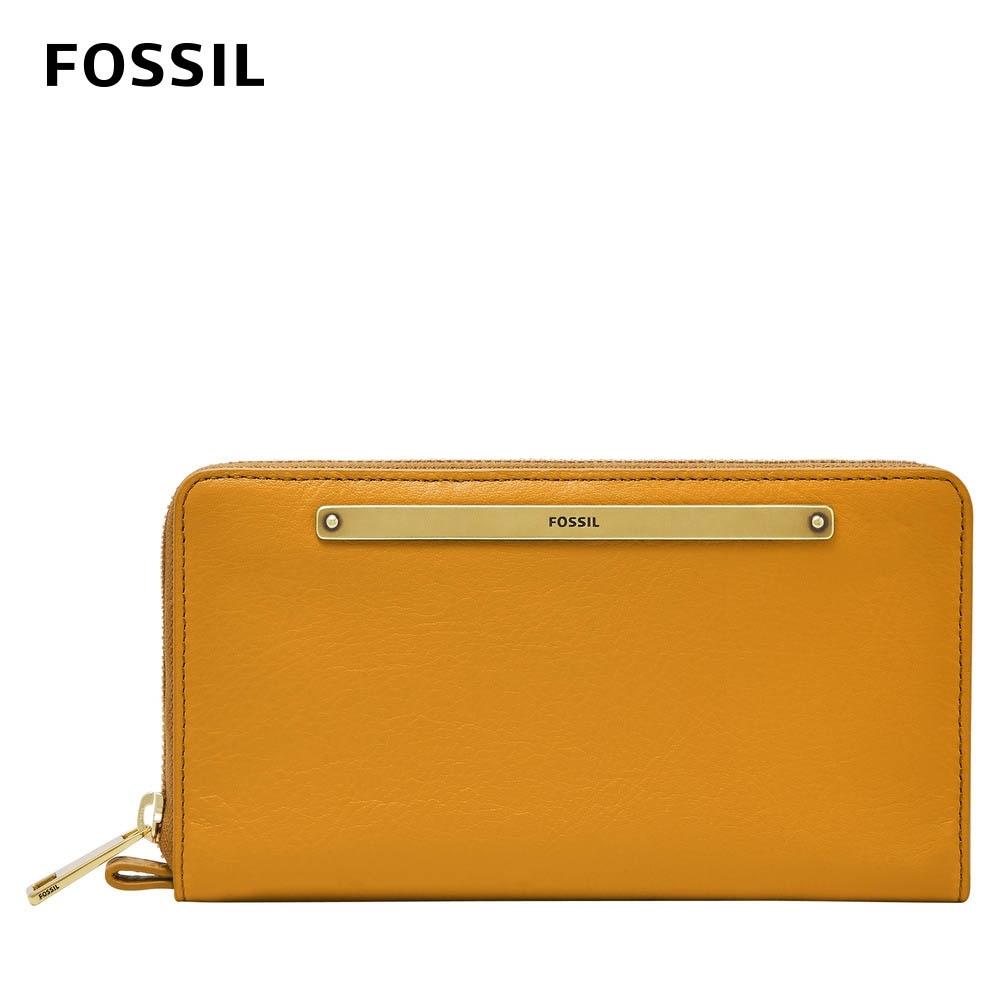 【FOSSIL】Liza 輕巧型真皮零錢袋長夾- SL7878721
