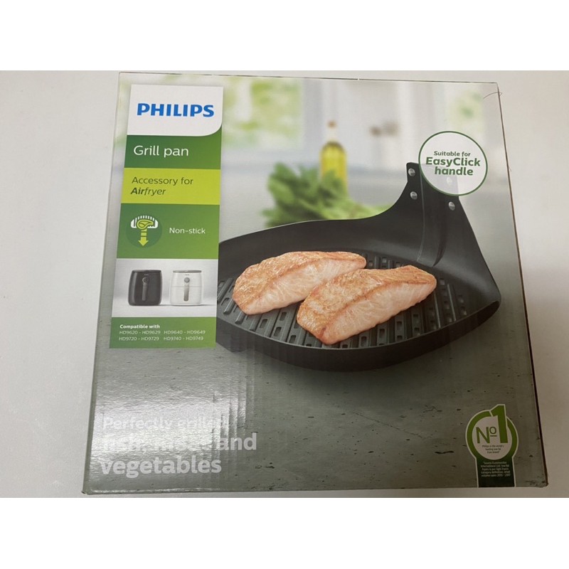 【Philips 飛利浦】健康氣炸鍋專用不沾煎烤盤（HD9940)