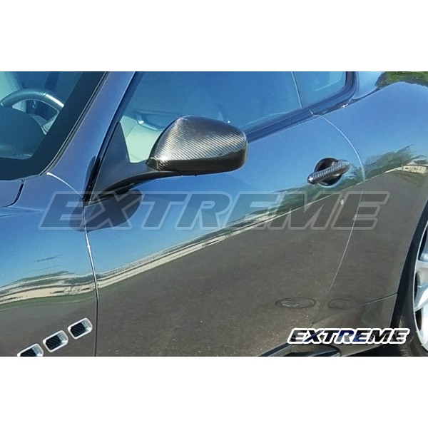 抽真空卡夢碳纖維 Maserati瑪莎拉蒂 GT 雙門 2007-2019 後視鏡蓋 把手飾蓋 改裝 免打孔 空力套件