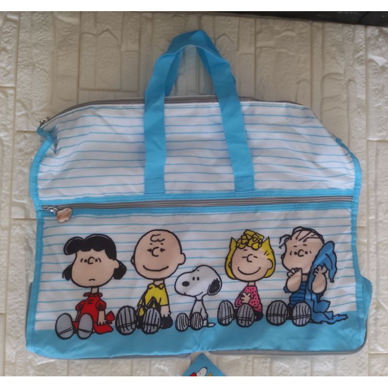 Snoopy 史努比摺疊旅行袋