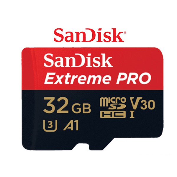 Sandisk Extreme Pro MicroSD TF 32G V30 U3 A1 記憶卡 A2 64G 128G