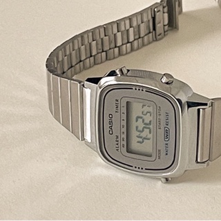 韓國代購 正品 CASIO 卡西歐 氣質 鏈帶手錶 金屬鏈 女錶 3色 預購