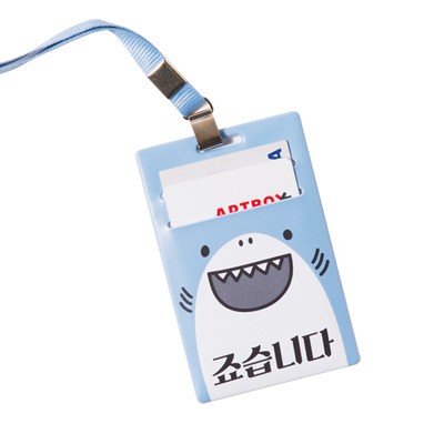 [ARTBOX OFFICIAL] 鯊魚BOSS票卡夾 (附掛繩)