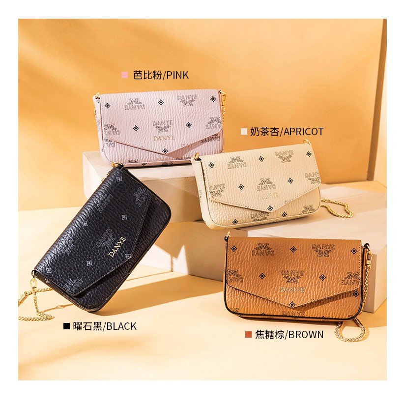 台灣現貨免運 韓款包包工廠直營專櫃質感 斜挎包2021新款百搭韓版潮信封包時尚網紅同款鏈條方包單肩包ins 蝦皮購物