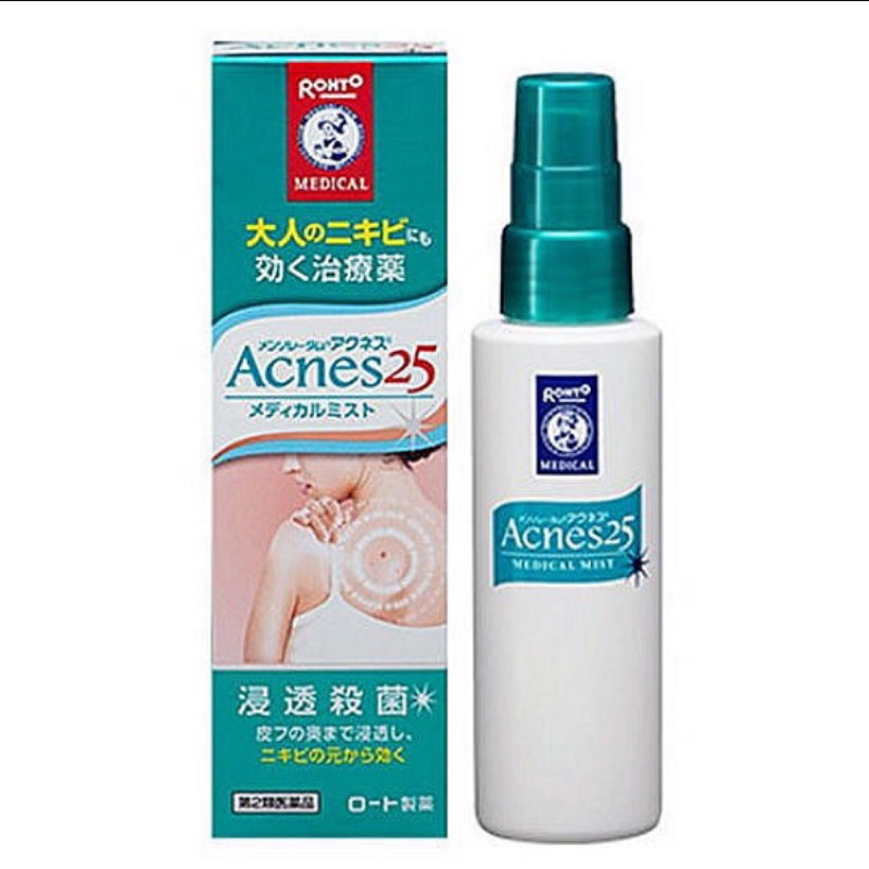 Rohto acnes25 藥用抗痘噴霧 100ml