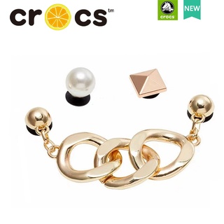 jibbitz crocs charms 珍珠 寶石 金屬裝飾品 crocs配件 DIY配飾搭配金屬系列