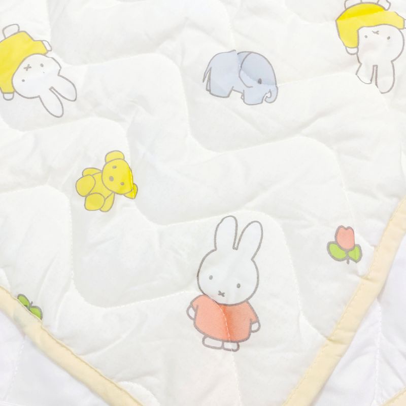 日本西川【Miffy】米菲兔 嬰兒床墊保潔墊/保護墊 床包床單 遊戲墊60*90cm 現貨