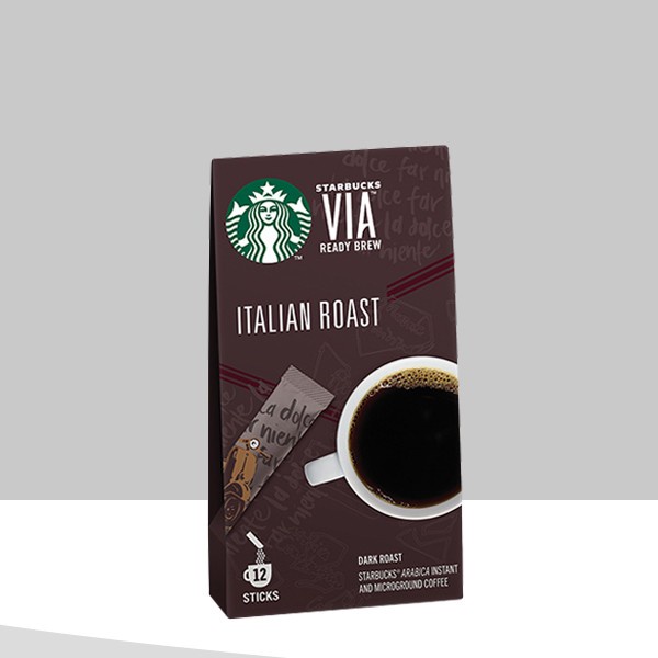 星巴克VIA®義大利烘焙即溶咖啡 Starbucks VIA®Ready Brew-Italian Roast