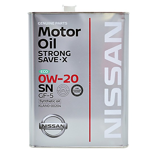 Nissan 0w20 артикул