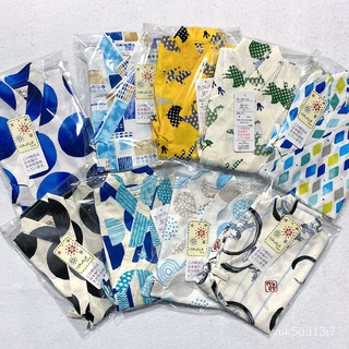 日本甚平兒童和服套裝純棉傢居服寶寶睡衣可愛卡通汗蒸服溫泉夏季 日本和服 和服浴衣NANA Studio