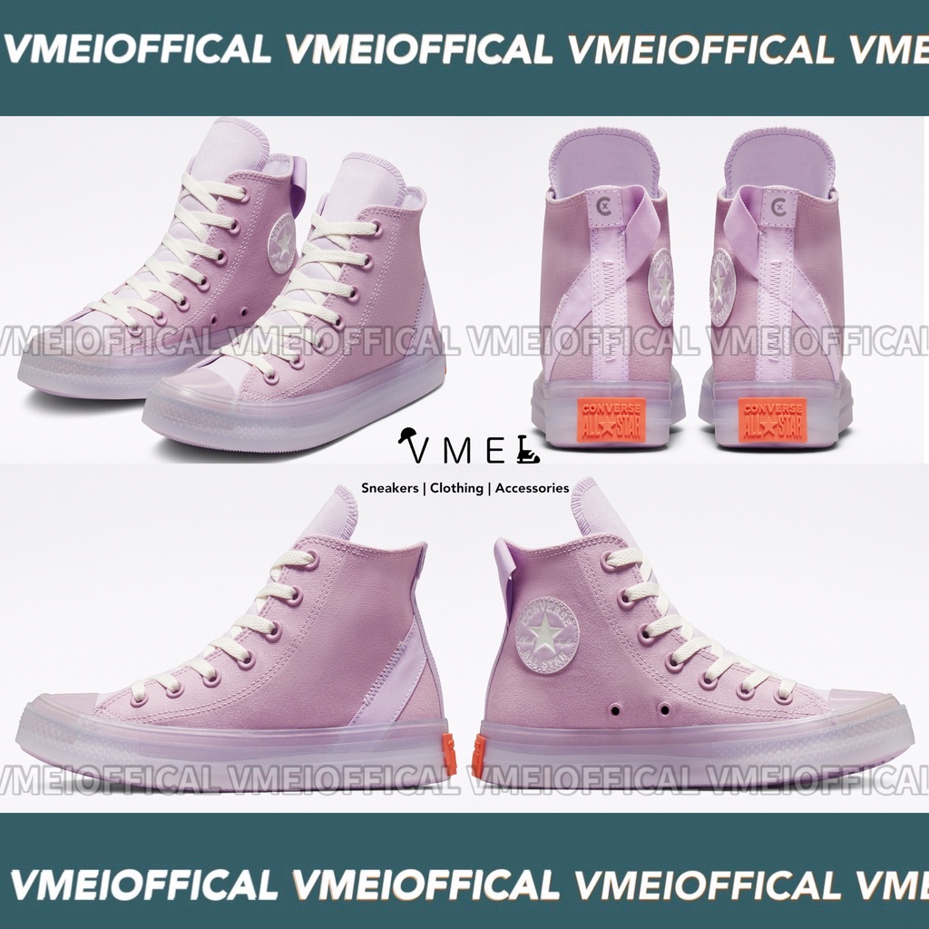 【VMEI】Converse Ctas Cx Hi Peaceful 冰晶系列 冰晶粉 冰晶底 高筒帆布鞋 男段 女段