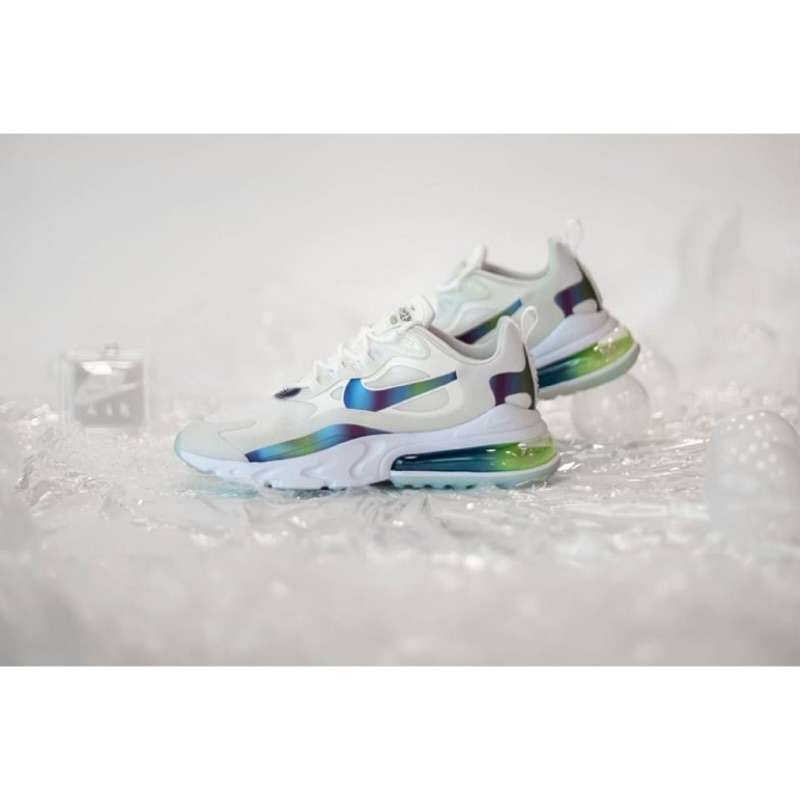 全新台灣公司貨 Nike Air Max 270 React 慢跑鞋 CT9633-100