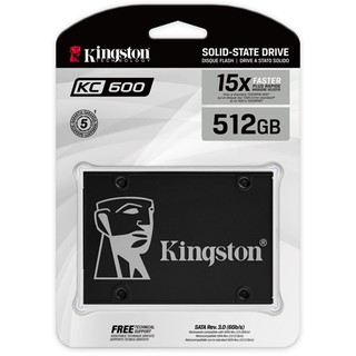 Kingston 金士頓 KC600 512G SSD 2.5吋固態硬碟