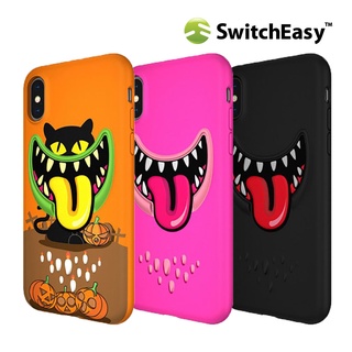 【SwitchEasy】iPhone X/Xs/XR/XsMax 3D笑臉怪獸手機保護殼 (MONSTER)｜手機保護殼