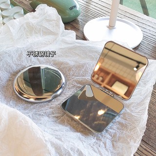 現貨☁️方型雙面鏡 小化妝鏡