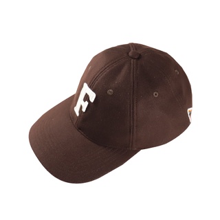 日本Felco Wool BB CAP F字母復古羊毛棒球帽海棕色