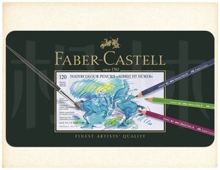 特價/現貨-輝柏 Faber Castell 專家級綠盒 (藝術家) 水/油性色鉛筆120色-手繪本祕密花園好幫手