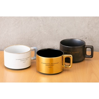 【星巴克 RESERVE 日本】Starbucks Reserve Roastery Mug Gold / White