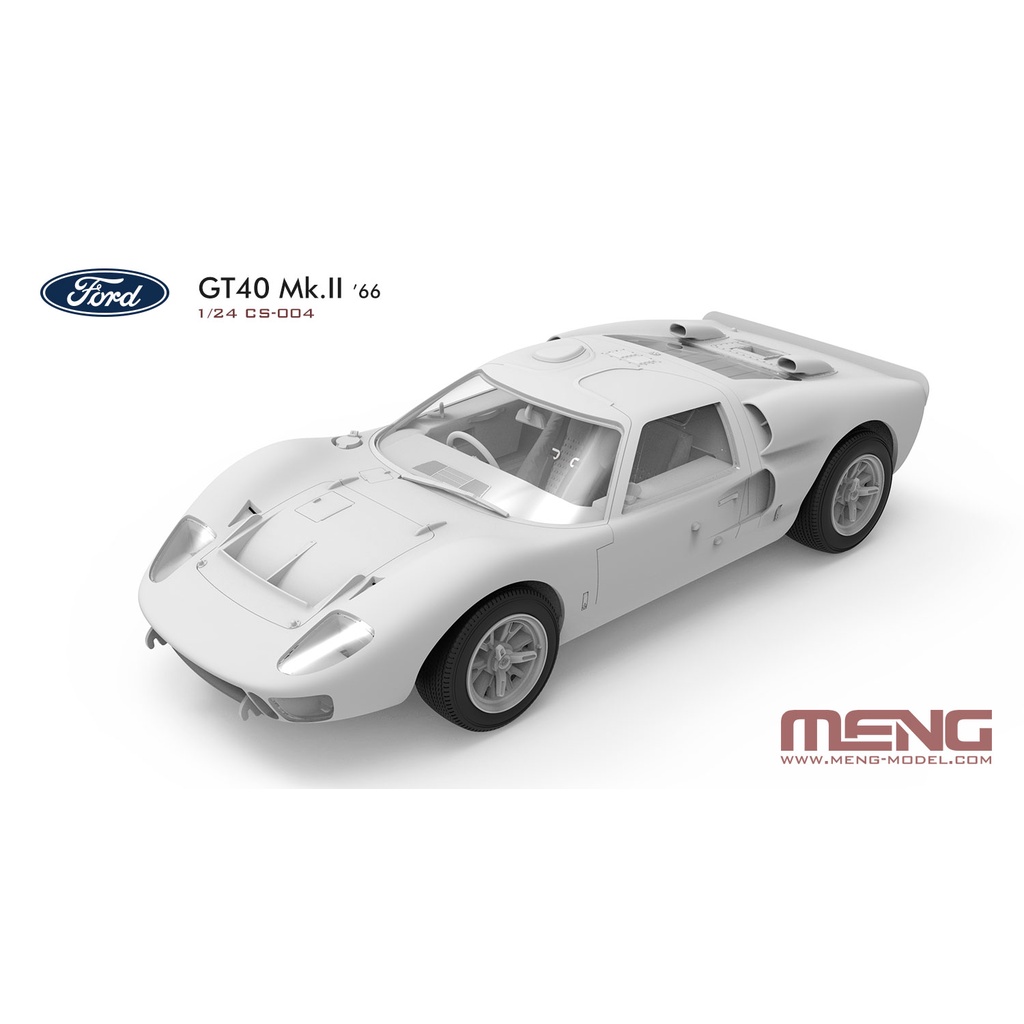 小短腿玩具世界 Meng Cs 004 福特gt40 Mk Ii 66 1 24 蝦皮購物