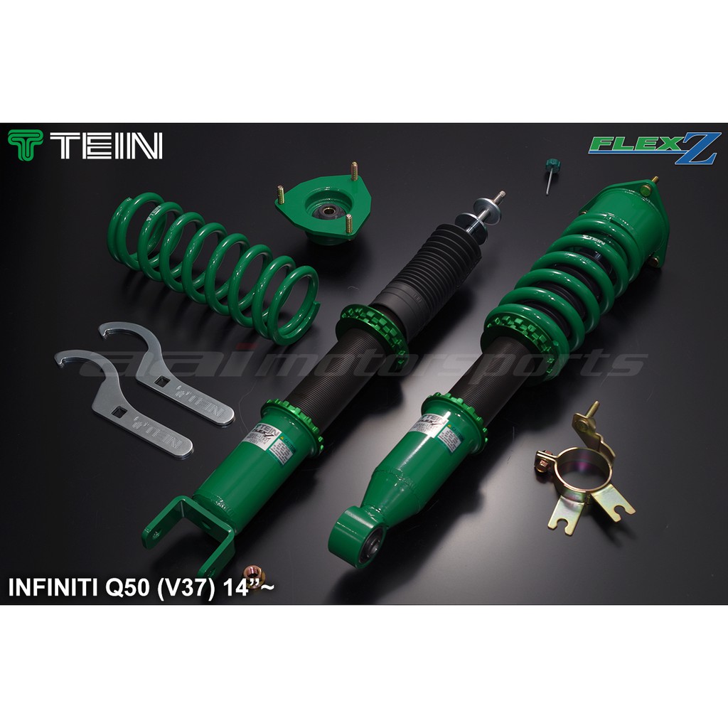 TEIN FLEX Z 14~ INFINITI Q50 V37 高低軟硬可調避震器組