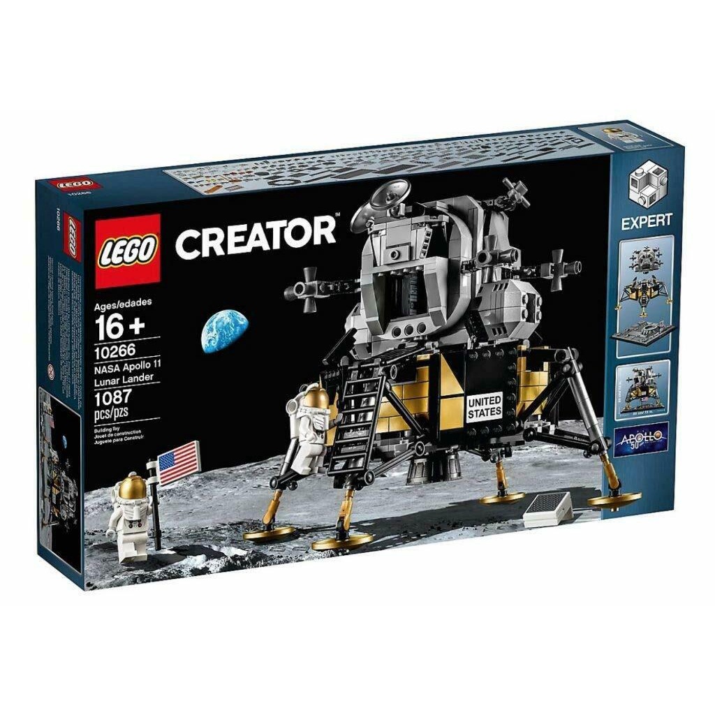 玩具研究中心 樂高 LEGO Creator-NASA 阿波羅11號登月小艇 10266 現貨代理