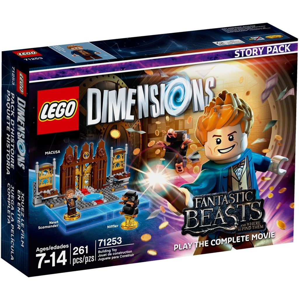 [正版] 全新品 樂高 LEGO 71253 怪獸與牠們的產地 Dimensions 象限 次元 Story Pack