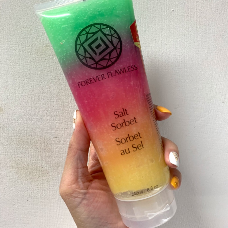 🎅全新轉售 FOREVER FLAWLESS 彩虹海鹽身體磨砂膏 Salt Sorbet -240ml/8fl oz