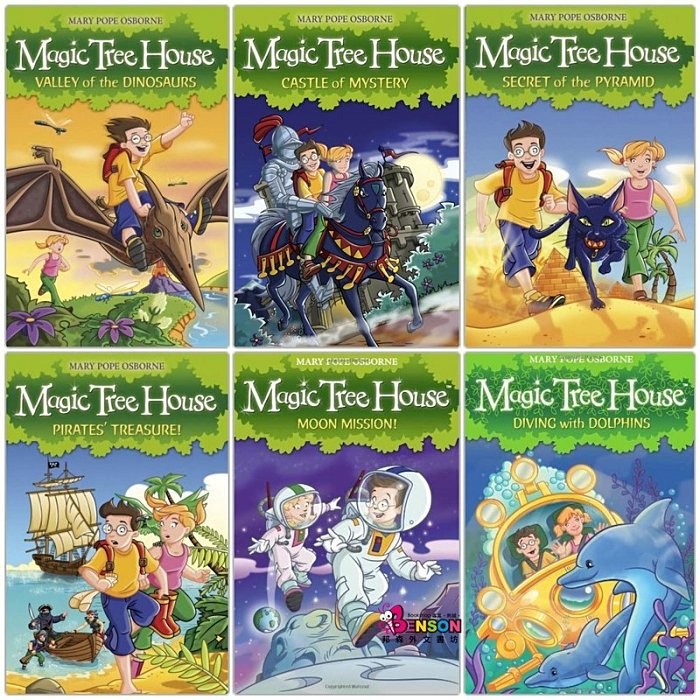 [邦森外文書] Magic Tree House Collection 10本 神奇樹屋 平裝本套書