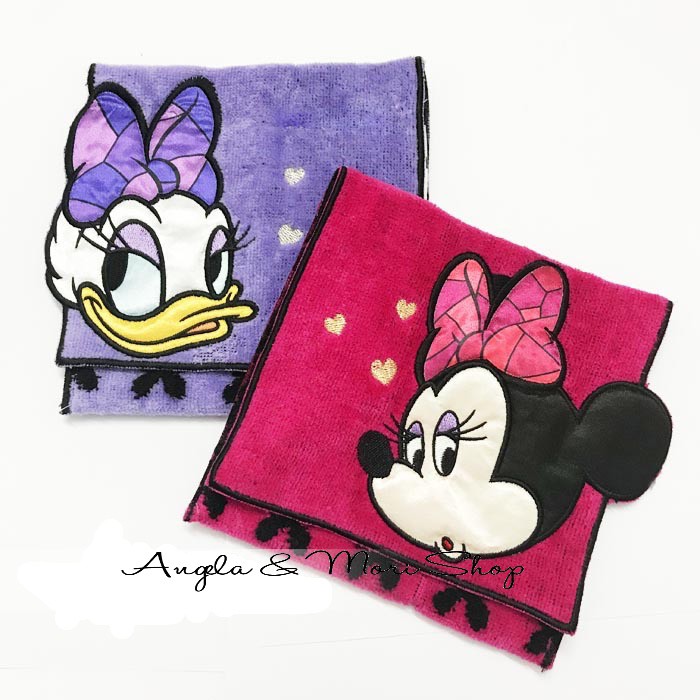 AMals🌟迪士尼disney 聯名款 anna sui 米妮黛西刺繡 衛生紙衛生棉護墊小物 小方巾毛巾攜帶收納袋