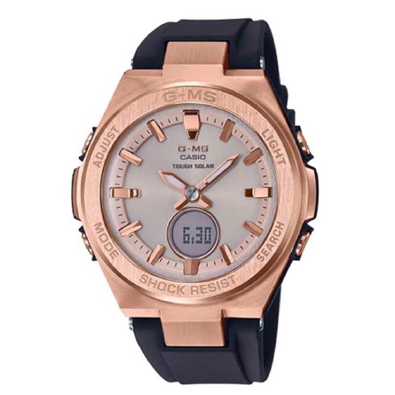 CASIO BABY G 手錶MSG-S200G-1A 玫瑰金 價格可議（於今年9月購入 由於本人配戴顯的比較小⋯）